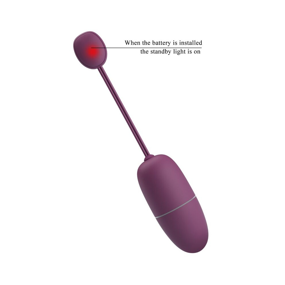 Nimph huevo vibrador con App morado