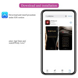 Nimph huevo vibrador con App morado