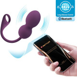 Elvira Bolas Kegel App Morado