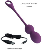 Elvira Bolas Kegel App Morado
