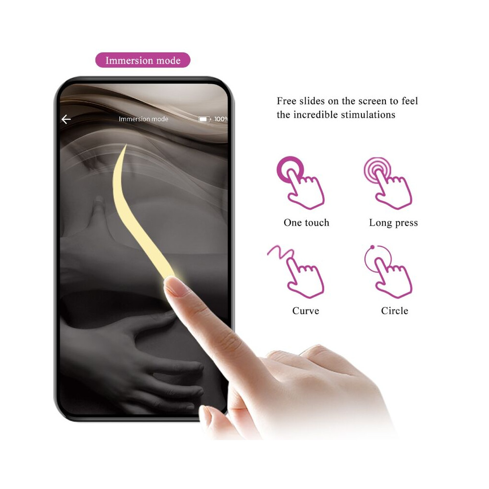 Elvira Bolas Kegel App Morado