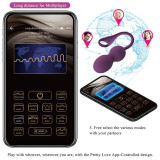 Elvira Bolas Kegel App Morado