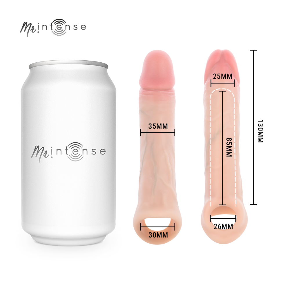SIMON S FUNDA DE PENE SILICONA 13 CM -Ø- 4 CM