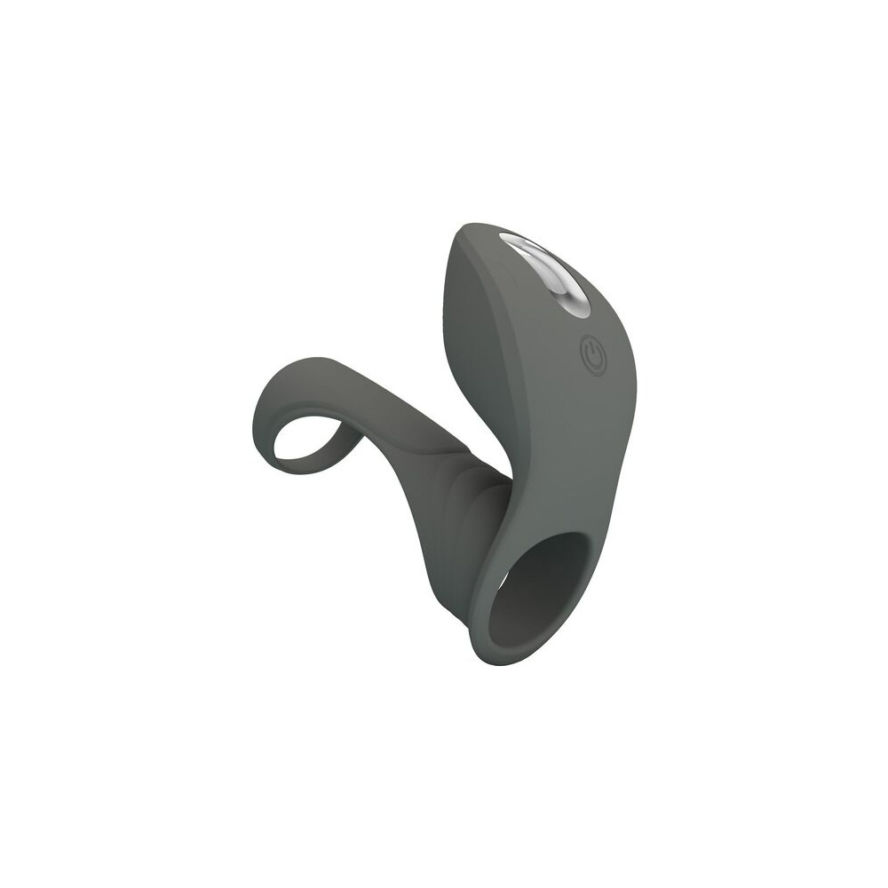 ANILLO VIBRADOR RECARGABLE CON DOBLE ESTIMULADOR