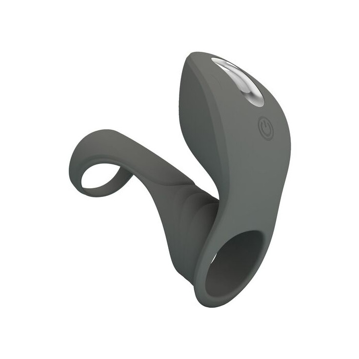 ANILLO VIBRADOR RECARGABLE CON DOBLE ESTIMULADOR