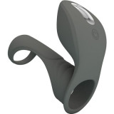 ANILLO VIBRADOR RECARGABLE CON DOBLE ESTIMULADOR