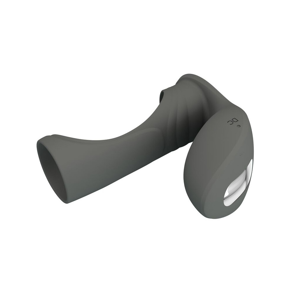 ANILLO VIBRADOR RECARGABLE CON DOBLE ESTIMULADOR