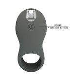 ANILLO VIBRADOR RECARGABLE CON DOBLE ESTIMULADOR