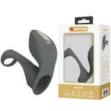 ANILLO VIBRADOR RECARGABLE CON DOBLE ESTIMULADOR