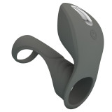ANILLO VIBRADOR RECARGABLE CON DOBLE ESTIMULADOR