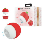 ESTIMULADOR CLITORAL CON EFECTO LENGUA RECARGABLE ROJO