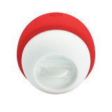 ESTIMULADOR CLITORAL CON EFECTO LENGUA RECARGABLE ROJO