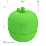 ESTIMULADOR CLITORAL CON EFECTO LENGUA RECARGABLE VERDE