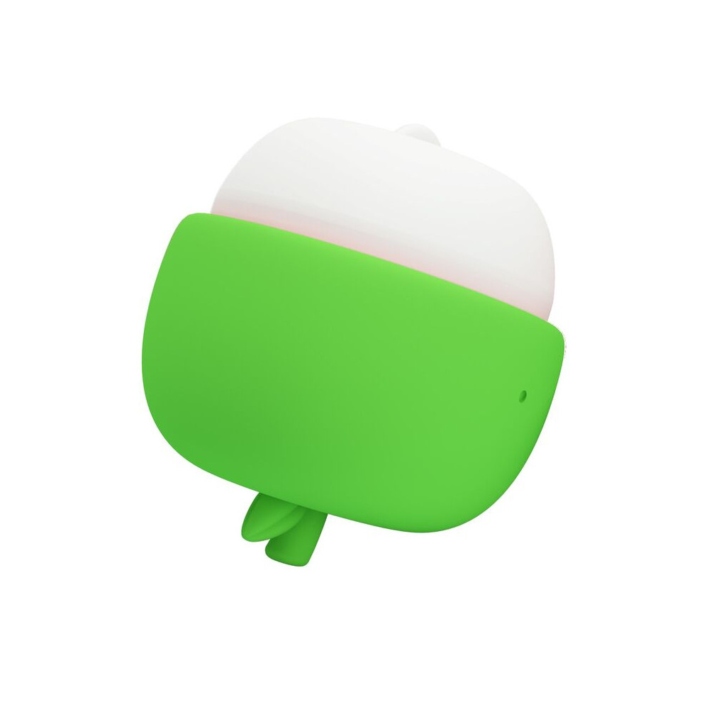 ESTIMULADOR CLITORAL CON EFECTO LENGUA RECARGABLE VERDE