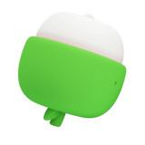 ESTIMULADOR CLITORAL CON EFECTO LENGUA RECARGABLE VERDE