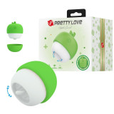 ESTIMULADOR CLITORAL CON EFECTO LENGUA RECARGABLE VERDE