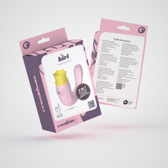 Hiri Estimulador Triple Rosa