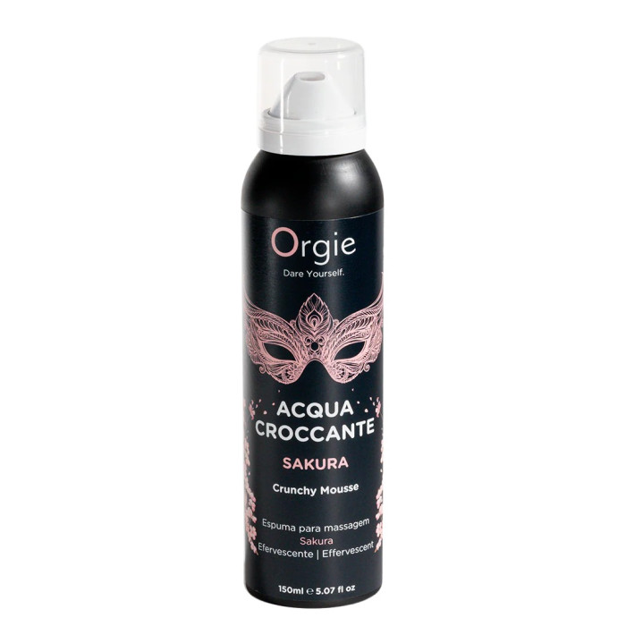 ESPUMA DE MASAJE CRACKELING ACQUA CROCCANTE SAKURA 150ML