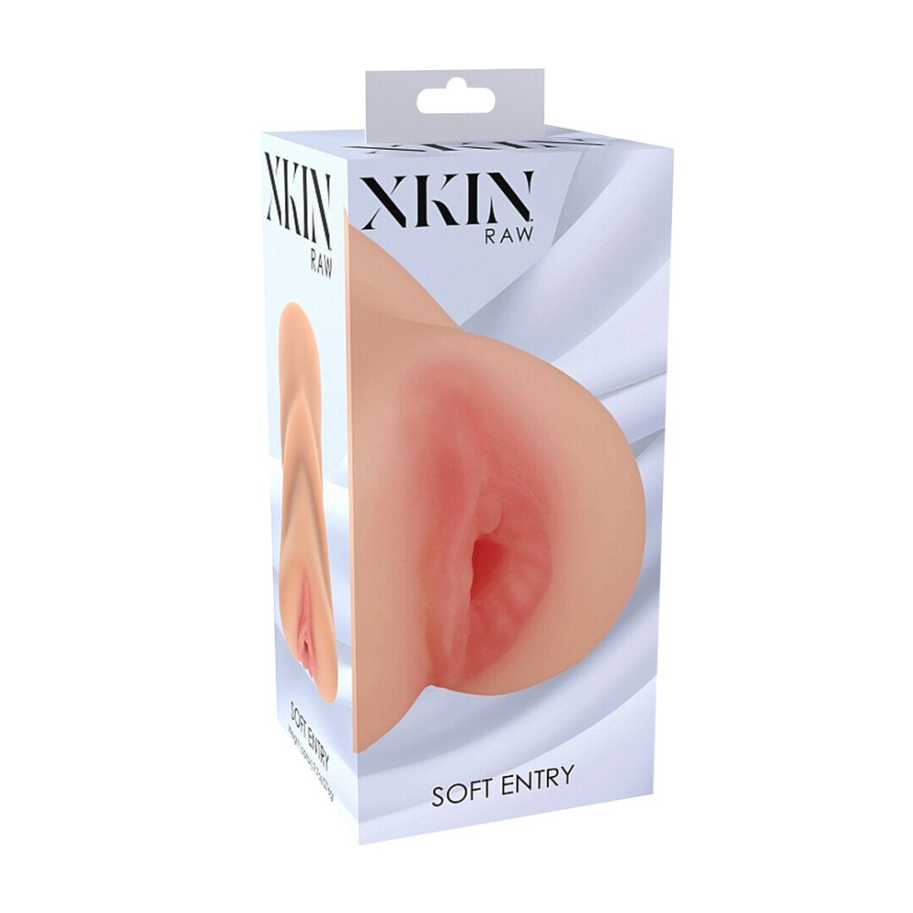 MASTURBADOR RAW SOFT ENTRY MEDIUM 276 G FLESH XKIN
