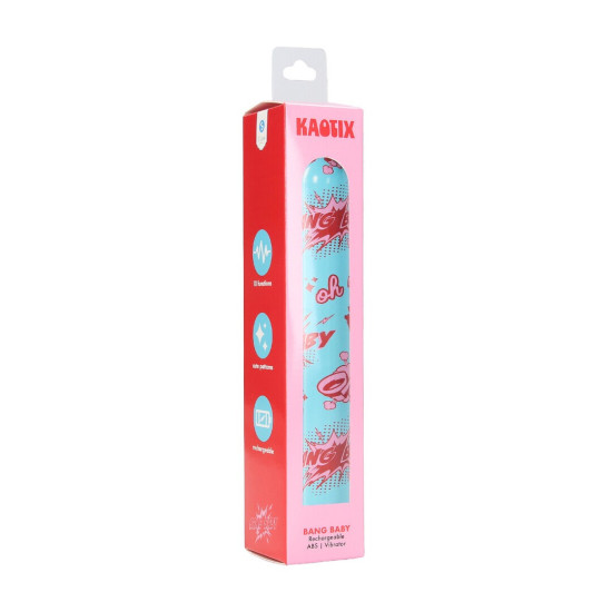 Vibrador Recargable K aotix Bang BaBy Azul