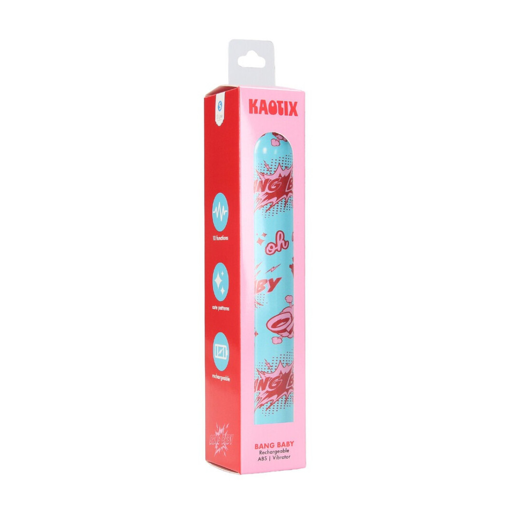 Vibrador Recargable K aotix Bang BaBy Azul