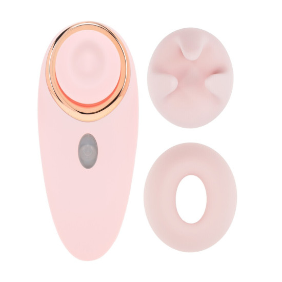 Aurie Estimulador Airtap con Accesorios Rosa