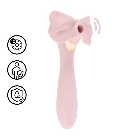 Wand Vibrador Con Accesorios Airtap Rosa