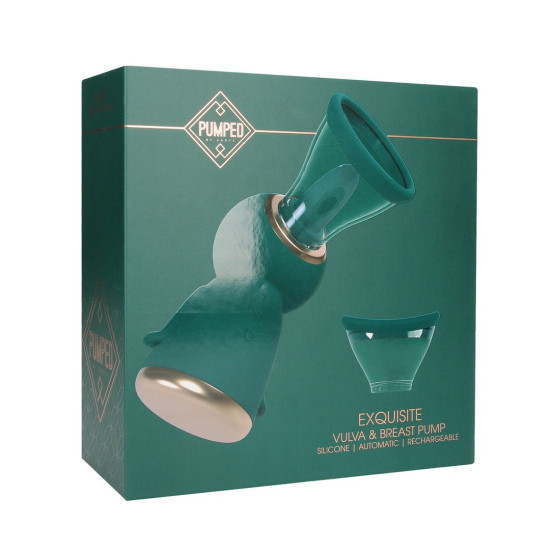 Exquisite Bomba para Vulva y Pecho Con Lengua Verde