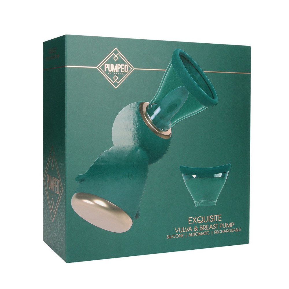 Exquisite Bomba para Vulva y Pecho Con Lengua Verde