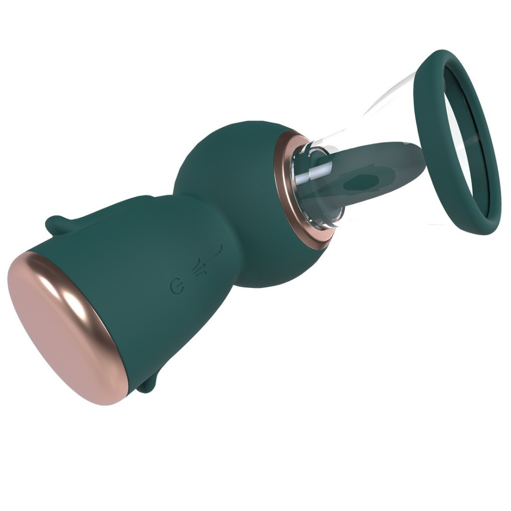 Exquisite Bomba para Vulva y Pecho Con Lengua Verde