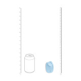 ESTIMULADOR AIRTAP COMPACTO CON ACCESORIOS DREAMSICLE AZUL LOVELINE