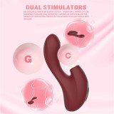 Nymph Vibrador con Golpeteo y Succion