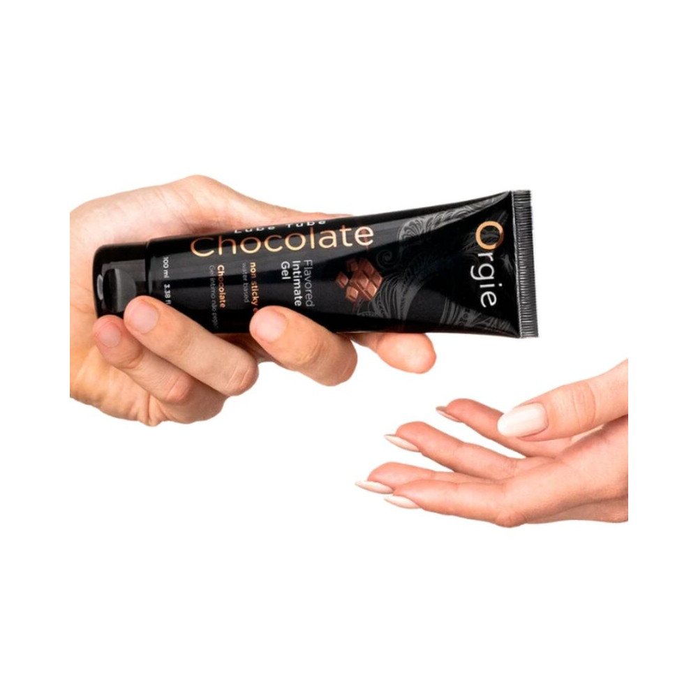 LUBE TUBE CHOCOLATE GEL ÍNTIMO BESABLE BASE AGUA 100 ML