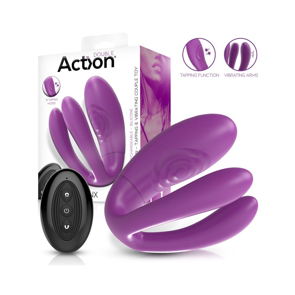 Twinx Vibrador para Parejas con Tapping