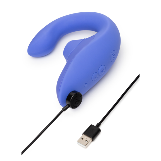 Blend Estimulador Vibrador Rabbit Azul