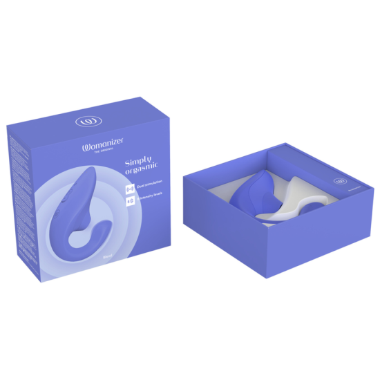 Blend Estimulador Vibrador Rabbit Azul