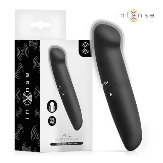 Phil Vibrador Punto G negro 13 cm