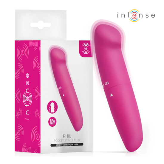 Phil Vibrador Punto G Rosa 13 cm