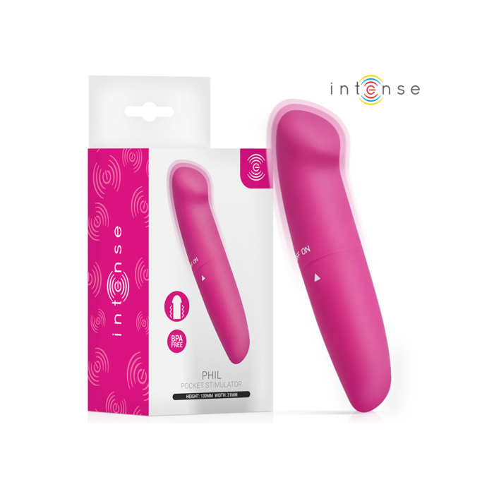Phil Vibrador Punto G Rosa 13 cm