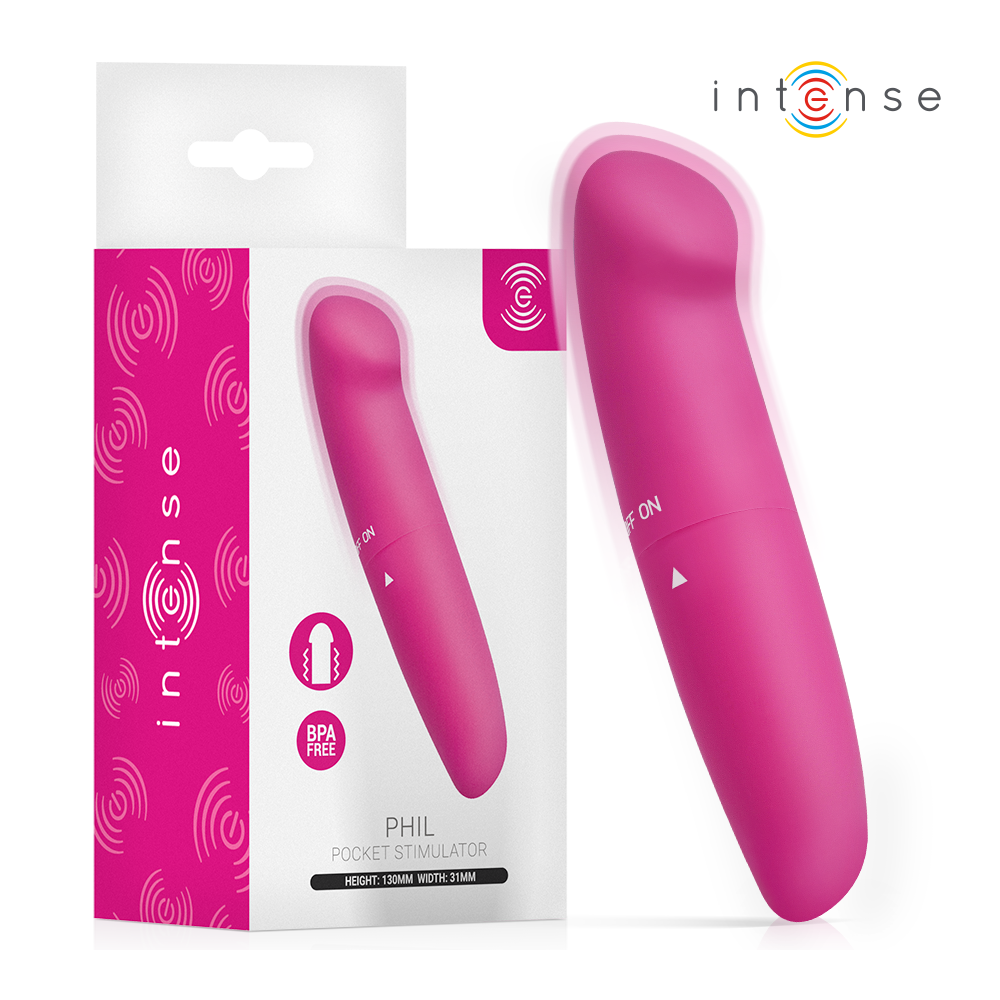 Phil Vibrador Punto G Rosa 13 cm