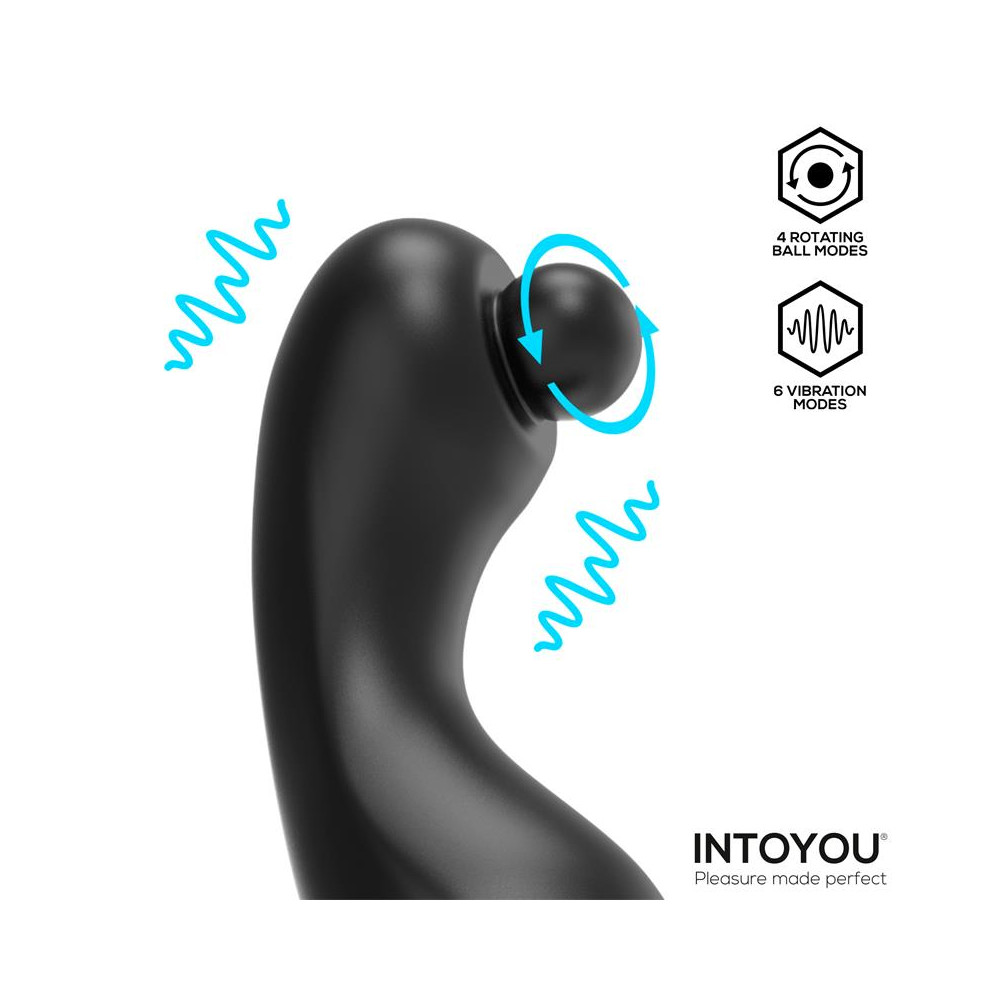 Orbyx Masajeador Prostático con Rotación, Vibración y Control Remoto