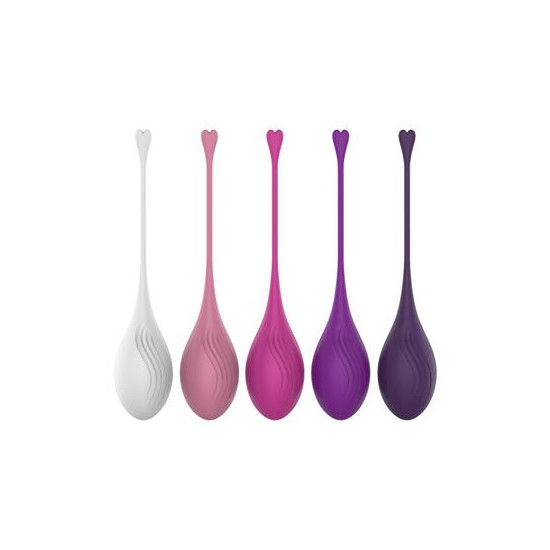 Set de 5 Bolas Kegel Diferentes Pesos