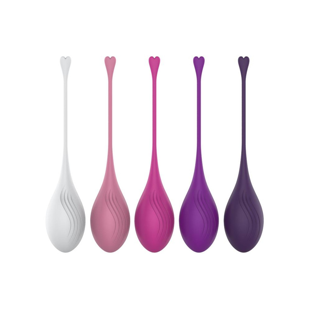 Set de 5 Bolas Kegel Diferentes Pesos