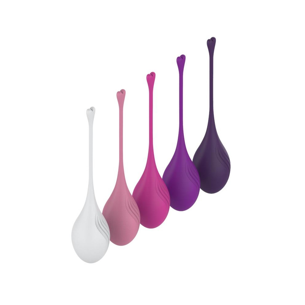 Set de 5 Bolas Kegel Diferentes Pesos