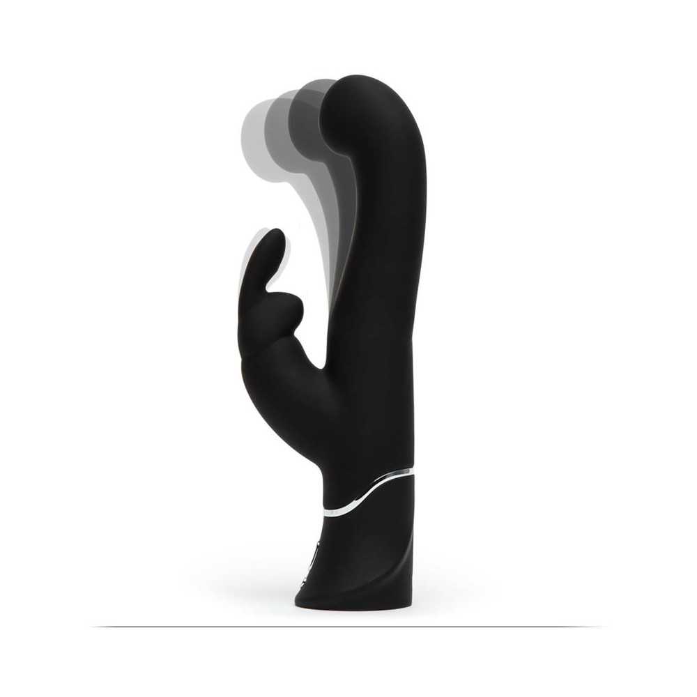 Vibrador G-Spot Stroker Rabbit Negro