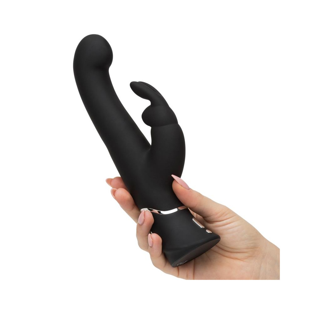 Vibrador G-Spot Stroker Rabbit Negro