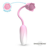 Florae Huevo Vibrador con Rosa Estimuladora