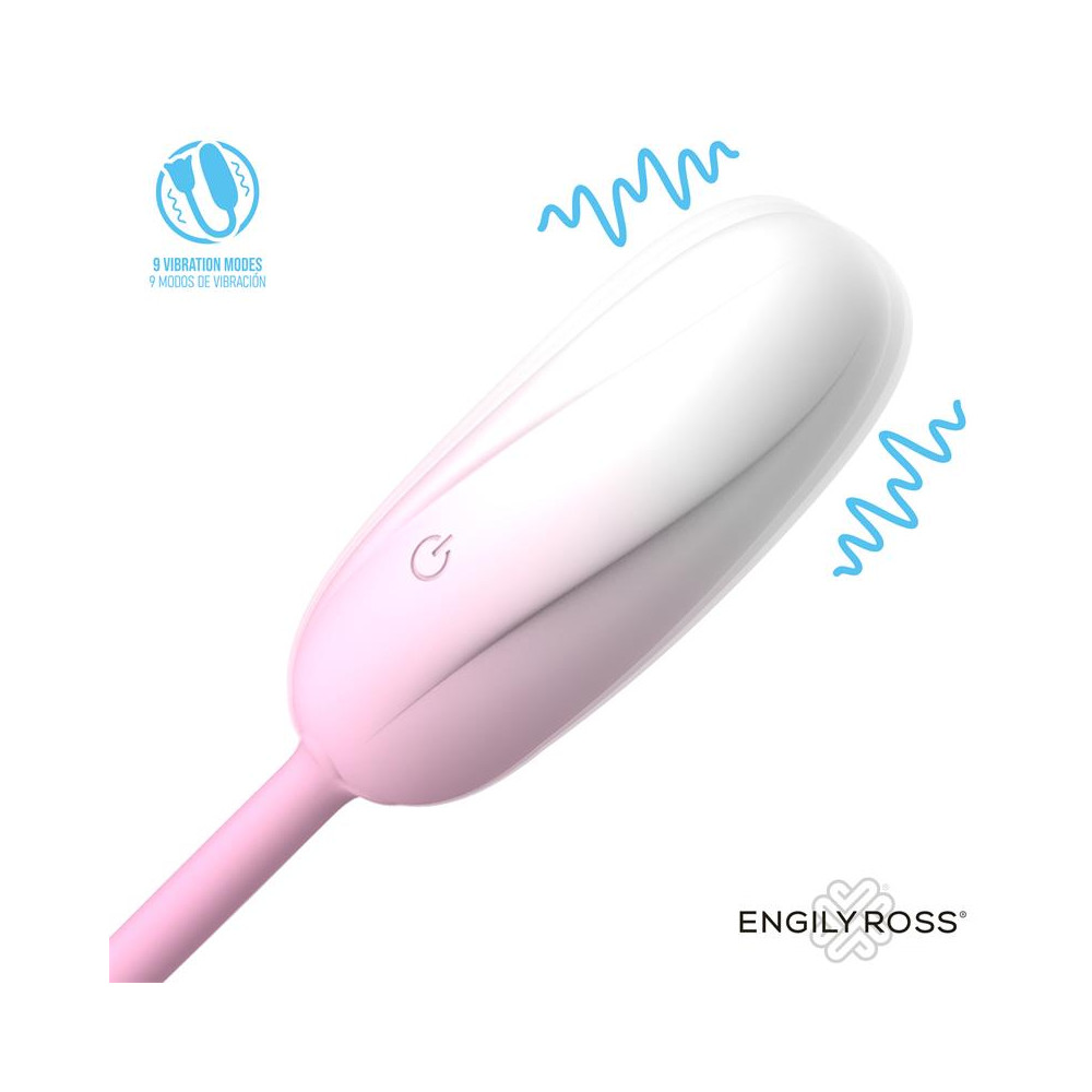Florae Huevo Vibrador con Rosa Estimuladora