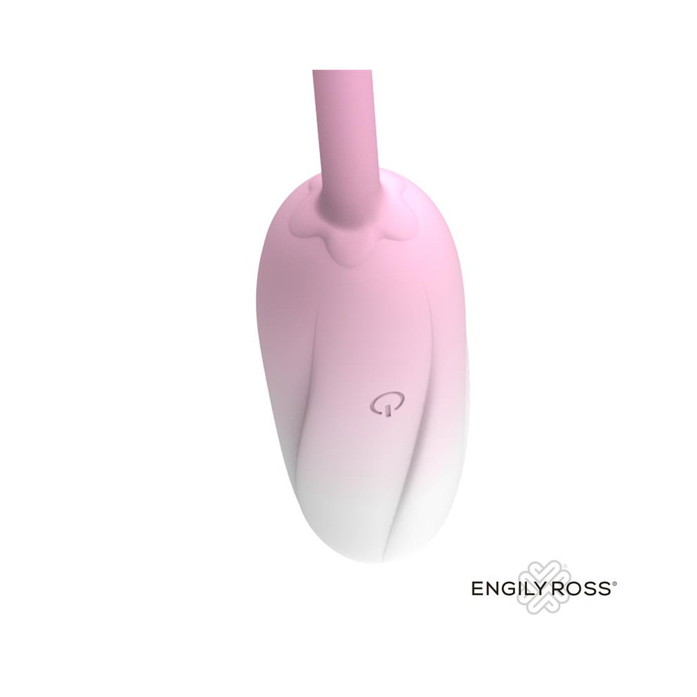 Florae Huevo Vibrador con Rosa Estimuladora