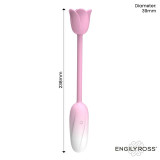 Florae Huevo Vibrador con Rosa Estimuladora